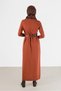 HAIR KNITTED PATTERNED KNITWEAR DRESS 42015 - 3