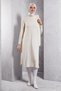 Brooche Detailed Knitwear Tunic 44913 - 3