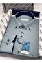 Classic Long Sleeve Plaid Collar Buttoned Men's Shirt with Gift Box Fs-002273 - Green - 4