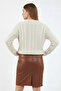 CUNI LEATHER SKIRT - 3