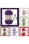Velluto Velvet Hand Knitting Thread Cardigan, Booties, Blanket, Scarf Knitting Thread (Single) 100gr68 m - 2