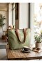 Parachute Fabric Large Size Women's Green Shoulder Bag – 53×36×16 Cm, Lined, Lightweight Design - 6