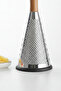 Wooden Handle Modern Stainless Steel Cone Grater Kitchen Grater 28 X 12 cm - 2