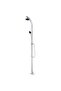 Garden Shower with Grey Base 220 cm Aluminium - 2