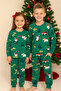 Christmas Themed Penguin, Polar Bear, and Dinosaur 100% Cotton Children's Pajamas