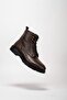 Men's Zip-Up Boots 0012562 Brown - 7