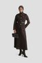 New Season Belted Pulu Vest and Pulu Skirt with Zippered Waist Lined Skirt Top and Bottom Set