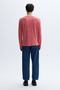 Men's Red Crew Neck Sweatshirt - 2