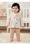 Baby Girl Floral Embroidery 3-Piece Set (9-12-18 Months)