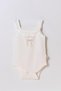 Baby 2-Piece Strap Bodysuit 100% Organic Cotton - Baby and Newborn Series - Csy8135 - 2
