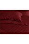 Checkered Satin 100% Cotton Single Duvet Cover Set - 6