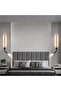 Decorative Samsung Led Wall Sconce Single Daylight Black Frame Hotel Living Room Bedroom - 2