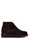 Women Genuine Leather Brown Suede Casual Boots