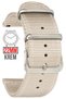 22mm Fossil-Welder-Casio-Seiko-Omega-Armani Watch Compatible Nato Textile Fabric Watch Band Ntcft22 - 2