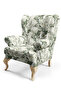 Leaf Pattern Digital Printed Upholstery Sofa Fabric, Throw Pillow, Cushion Covering. Flooring Fabric - 5