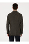 Khaki Slim Fit Wool Blended Sports Jacket 50272700-Vr027 - 5