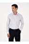 White Slim Fit 100% Cotton Checkered Shirt 50310470-Vr013 - 3