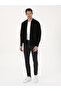 Black Slim Fit Wool Blend Full Zip Knitwear Cardigan 50310564-Vr046 - 4