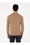 Camel Slim Fit Wool Blend Crew Neck Basic Knitwear Sweater 50318854-Vr015 - 5