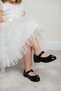 Girl's Patent Leather Non-Slip Sole Ballerinas - 2