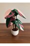 Philodendron Tree Shaped Pink/Green Princess Coaster - 5