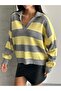 Polo Neck Striped Sweater - 6