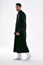 Men's Wide Cut Cellabiye – Hajj Umrah & Daily Wear – Cotton-Viscose – Black - 4