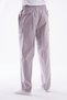 Men's Luxury Dark Gray Relaxed Fit Elastic Waist Linen Hajj and Umrah Clothing Trousers - 5