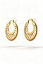 Women's Earrings 3cm Traditional Moon Figure Earrings