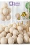 10 Pieces of Sea Sand Color Balloons – Helium Compatible, High Quality and Durable