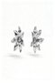 Women's Earrings Half Flower Bud Detail Earrings