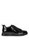 Men's Leather Patent Leather Casual Shoes 152171 - Black - 41