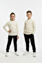 Half Turtleneck Children's Body Cream Color