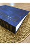 15X21Cm Nostalgic Photo Album with 100 Pages of Leatherette Ald-689106-Navy Blue - 5