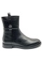 Women's Genuine Leather Trok Detailed Western Boots 2552701K - Black - 36 - 3