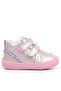 Raya Genuine Leather Pink Purple Glittery Velcro Baby Girl Boots - 3