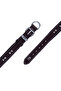 Comfort Leather Bone Decorated Dog Collar Tr-Large-Brown-4X57-65 cm - 4