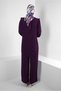 Ruffle Detailed Balloon Sleeve Trousers Suit 43861 - 3