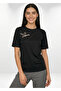 Crew Neck Bird Embroidered Short Sleeve Knitted T-Shirt
