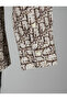 Long Sleeve Cotton Letter Print Regular Fit Men's Shirt - 4