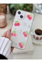 Flexible Silicone Case with Toy Design for iPhone 13 - 14 and 15 Compatible Pearl Cherry - 2
