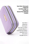 Lila Shk266 Faux Leather Wallet with 9 Compartments, Zipper Closure, Card Holder and Coin Compartment - 7