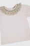 Liberty Fabric Collar Ruffle Detailed Girl's T-Shirt - 5