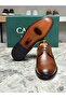 Genuine Leather Tan Color Handmade Classic Men's Shoes 2915-02-m - 6