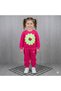 Double Flower Printed Girl's Set