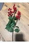 2 Pieces 60 cm Kokina and Leafed Christmas Ornament with 3 Branches and Leaves Decoration T1122 - 4