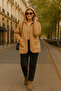Ekru Hooded Bubble Jacket Seasonal - Coat/Jacket - 3