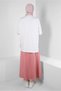 Printed Elastic Waist Skirt Track Suit 43691 - 3