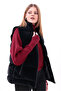 Women's Black Nova Fabric Inflatable Vest - 4