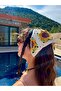 Three-Dimensional Sunflower Hand Knitted Bandana - 3